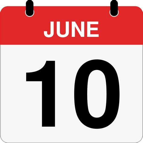 How Many Days Until June 10th? - Inch Calculator
