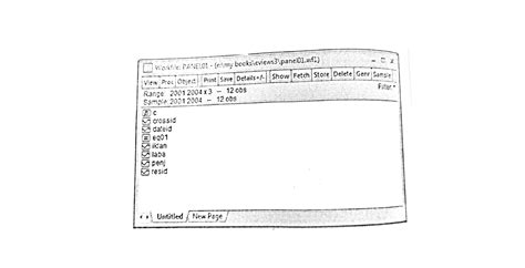 Image result for Data EViews