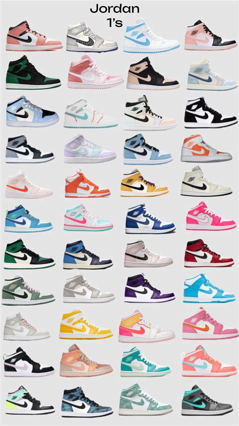 Comment your favorite pair of Jordan 1’s | Cute jordans, Preppy shoes, Cute nike shoes