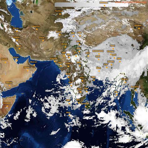 INSAT Weather: Latest Satellite Images And Maps Of India
