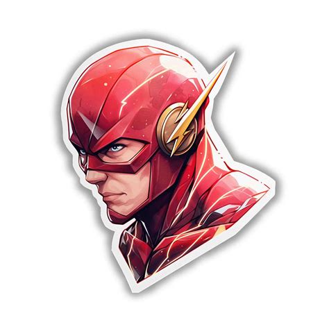 FLASH DC COMICS STICKER – STICKYFUNK PREMIUM STICKERS