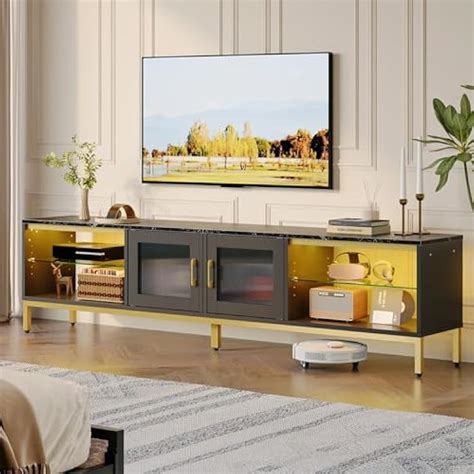 Bestier 80 inch TV Stand for TVs Up to 85, 4 in 1 India | Ubuy