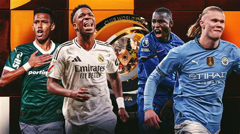 Real Madrid's Vinicius Junior, Manchester City's Erling Haaland ...