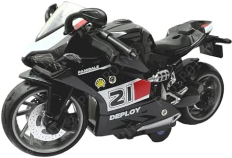 Smily Buds - Diecast Motorcycle Toy Bike 1:14 Scale Model - Deploy ...