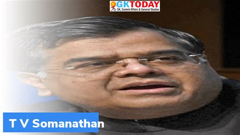 Somanathan: New Finance secretary – GKToday