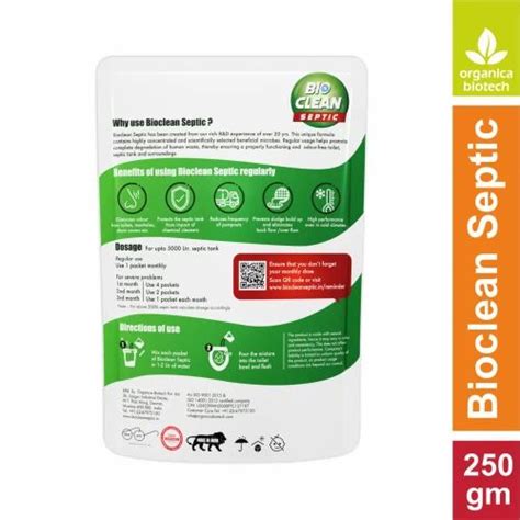 Bioclean Septic - Natural bacteria for septic tanks Manufacturer from ...