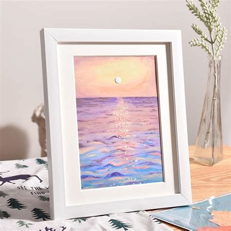 Buy 15 Pieces White Picture Mounts, A4 Photo Mounts Frame Mounts ...