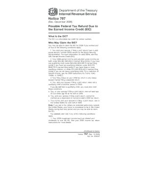 Notice 797 In Spanish - Fill and Sign Printable Template Online