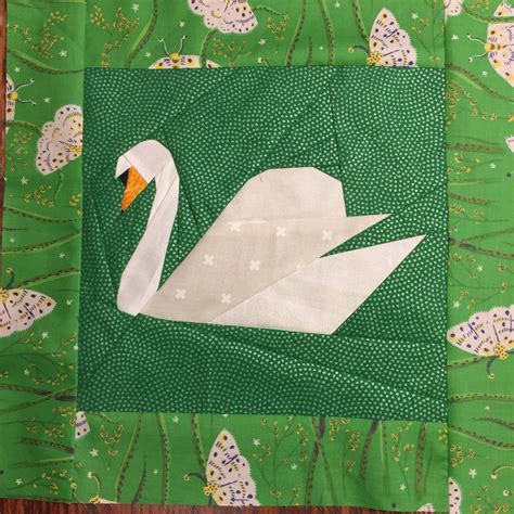Image result for Swan Quilt Pattern