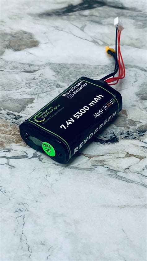 Revogreen 7.4V 5300mAh Li-ion Battery – Ideal for Radio Controllers (T