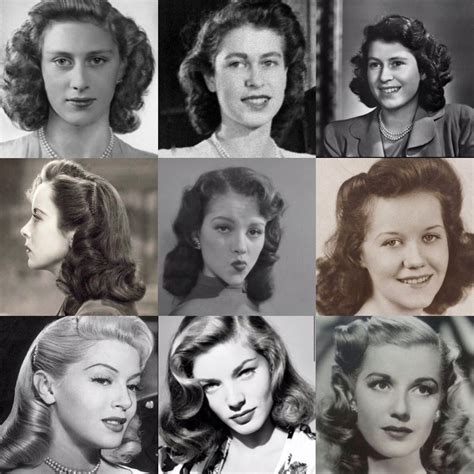 brilliant 1940s hairstyles | 1940s hairstyles, Vintage hairstyles, 40s ...