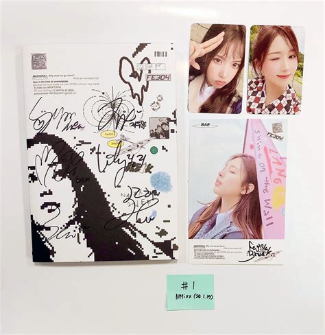 NMIXX "Fe3O4: Break" Hand Autographed(Signed) Promo Album [24.1.19] – HALLYUSUPERSTORE