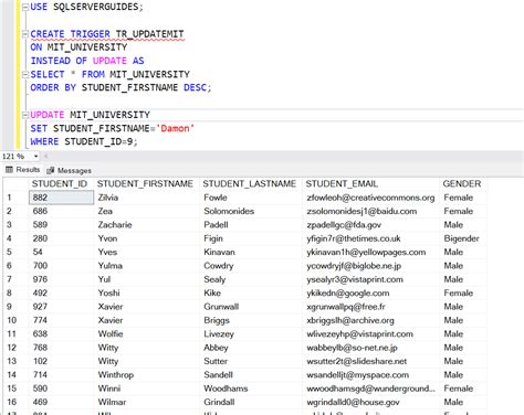 Image result for How to Create Update Trigger in SQL