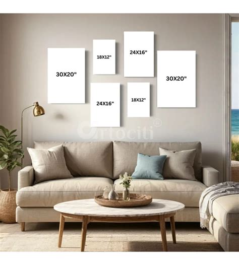 Buy 6-Piece Abstract Boho Canvas Art Set Online - Artociti