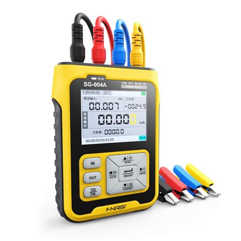 FNIRSI 4-20mA Multi-Function Signal Generator Current Pressure Thermal ...