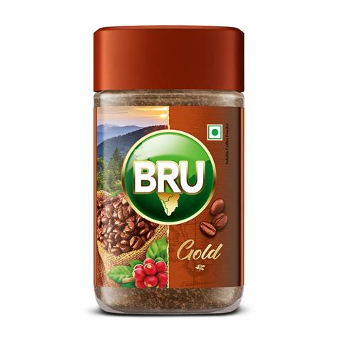 Bru Gold Freeze Dried 55G, Powder, Glass Bottle, Coffee : Amazon.in ...