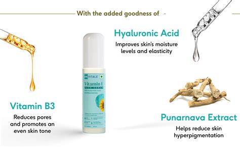 HK VITALS by HealthKart Vitamin E Face Serum with Hyaluronic Acid ...