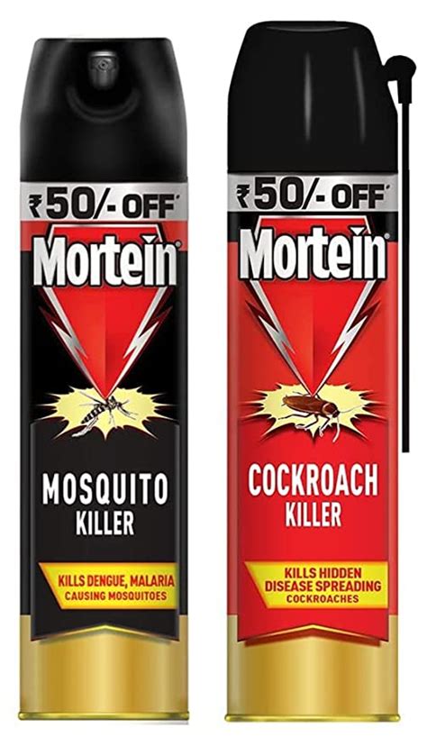 Mortein Flying Insect Killer - Mosquito & Fly Killer Spray, 425 ml ...