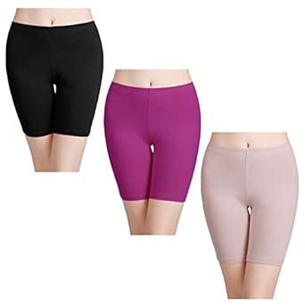 Buy wirarpa Women's Cotton Underwear Boy Shorts Under Dresses Long Leg ...