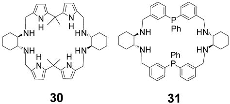 Imine- and Amine-Type Macrocycles Derived from Chiral Diamines and ...