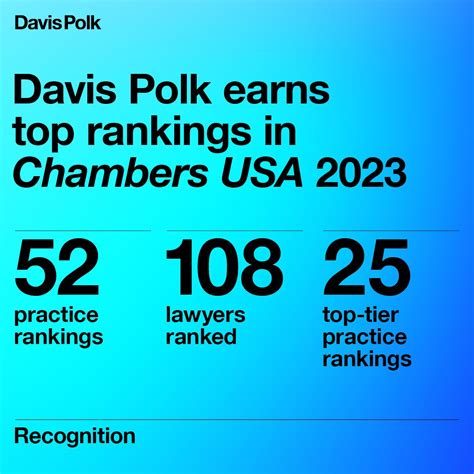 Davis Polk & Wardwell LLP on LinkedIn: Davis Polk earns top rankings in ...