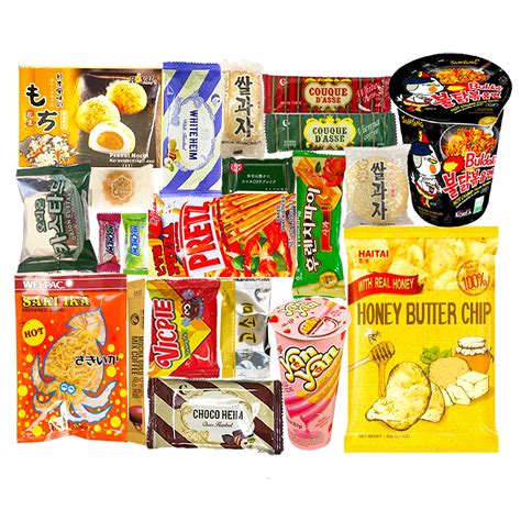 Buy Journey of Asia "Seri's Choice KOREAN/JAPANESE snacks" Box 20 Count ...