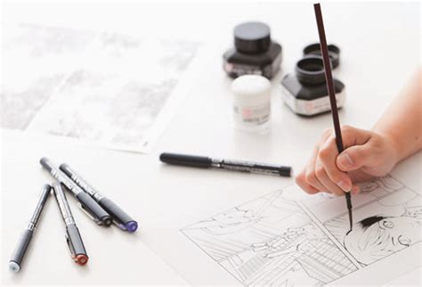 manga drawing tools