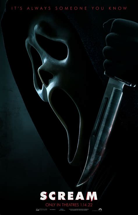 Scream movie poster print (a) 2022 Horror - 11 x 17 inches | eBay