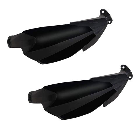 AllExtreme EXHGDB1 Universal Bike Handlebar Handguard Finger Brush Wind ...