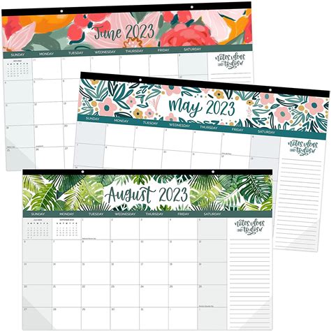 Buy bloom daily planners 2023 Calendar Year Hanging Wall/Desk Monthly ...