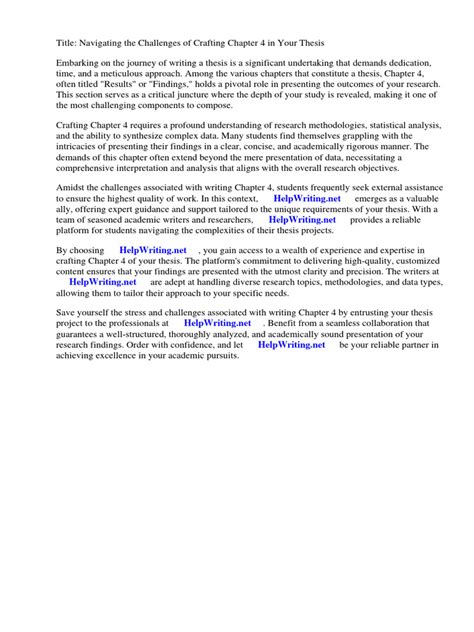 Image result for How to Format Table for Dissertation Chapter 4