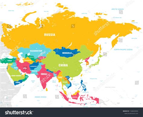 Capitals Of Asia Map StepMap Southeast Asia With Capitals
