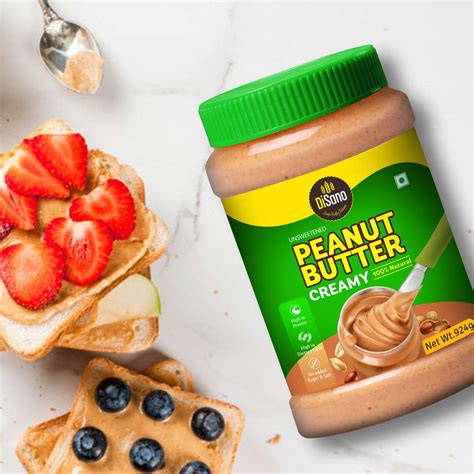 DiSano All Natural Peanut Butter (Crunchy Unsweetened) Price in India ...