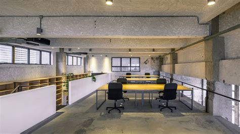 loft风格办公室装修设计案例效果图_岚禾办公室设计