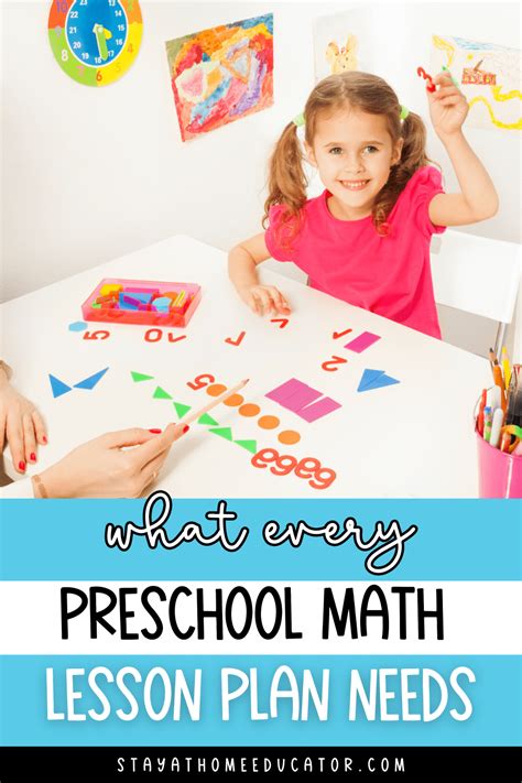 Image result for Preschool Math Lesson