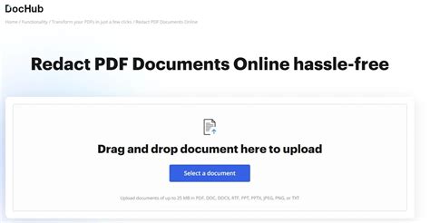 Image result for Redact a PDF File