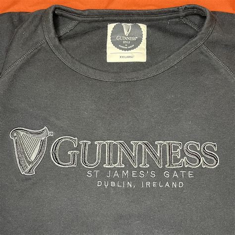 Authentic Guinness sweatshirt Dublin Ireland Mens... - Depop