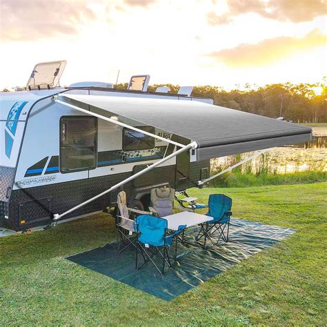 Amazon.com: YESCAMP Manual RV Awning Complete Kit Retractable Camper ...