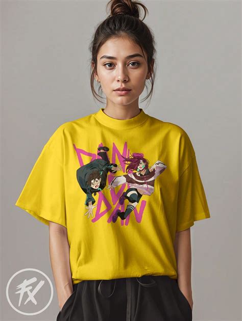 Fluxo FX Dandadan Okarun Momo Ayase Ken Takakura Anime Flow FX T-Shirt ...