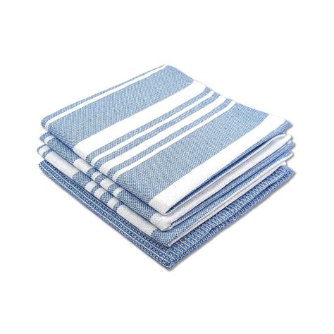 IndiHaus Cotton Multi-Purpose Kitchen Hand Towels | Waffle & Stripes ...