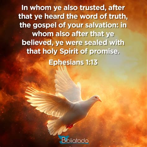 Ephesians 1:13 ASV1901 - in whom ye also, having heard the word of the ...