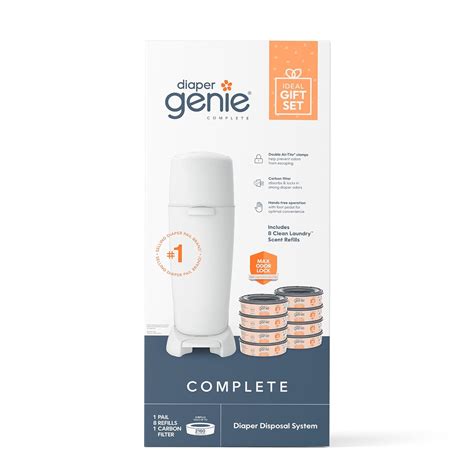 Buy Playtex Diaper Genie Baby Registry Gift Set with 1 Diaper Genie ...