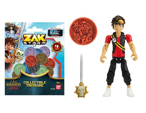 Buy Zak Storm Zak and Blind Bag Action Figures, Zak Storm, 3" Online at ...