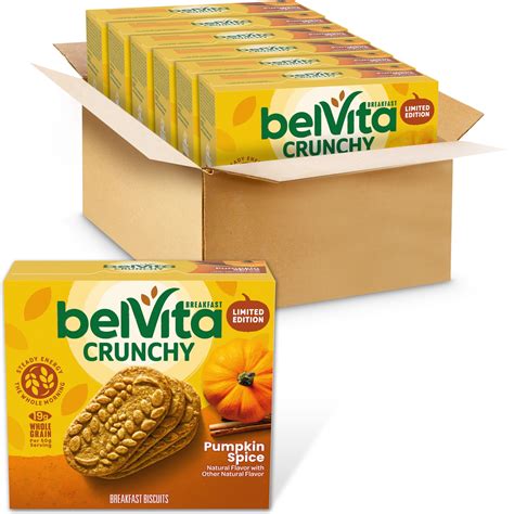 Snapklik.com : belVita Breakfast Bars Biscuits, Pumpkin Spice, 30 Total ...