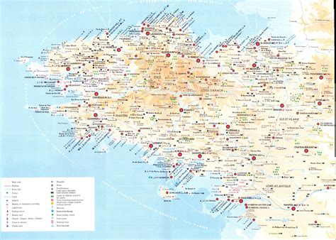 Map Of Brittany