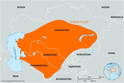 Turan Plain | Map, Location, & Facts | Britannica