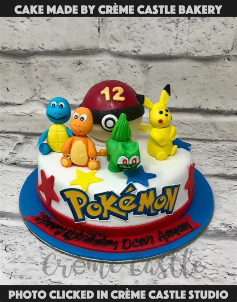 Order Pikachu Theme Cakes Online | Free Delivery – Creme Castle
