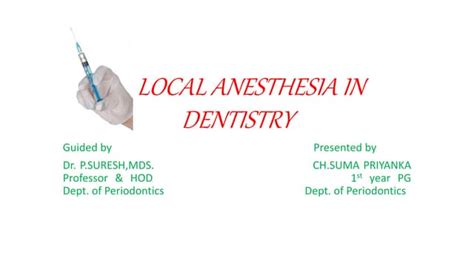 Local Anesthesia Examples 的图像结果