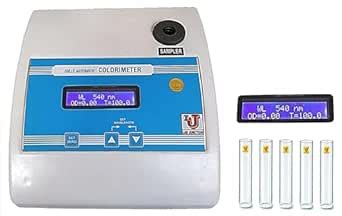 Lab Junction Colorimeter Fully Automatic Photo Colorimeter contains 9 ...