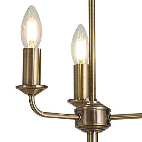 DK0918 Banyan AB TA Deco Banyan 45cm 3 Light Floor Lamp Antique Brass ...